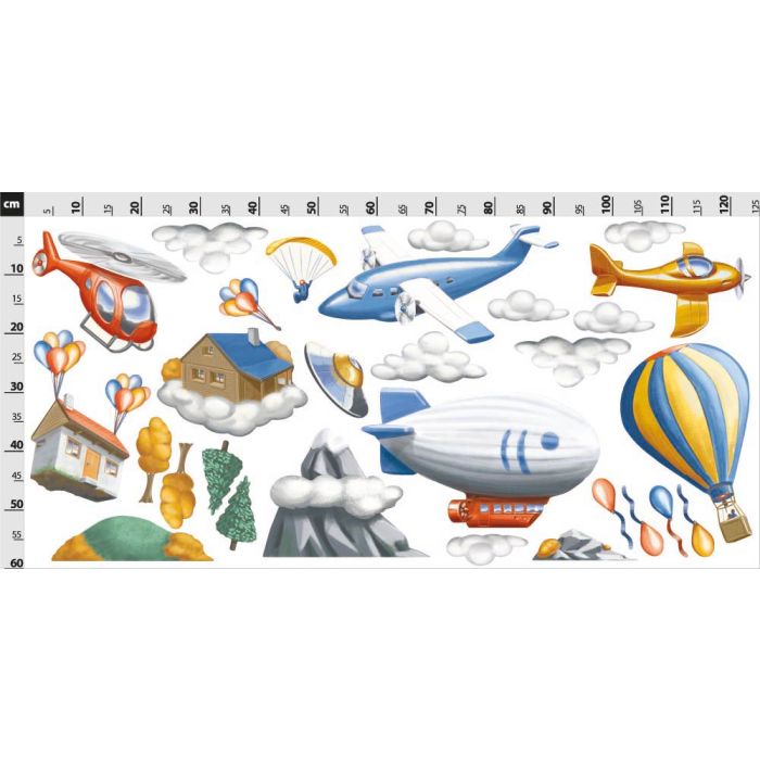 Flugzeuge und Ballons - Pressebogen